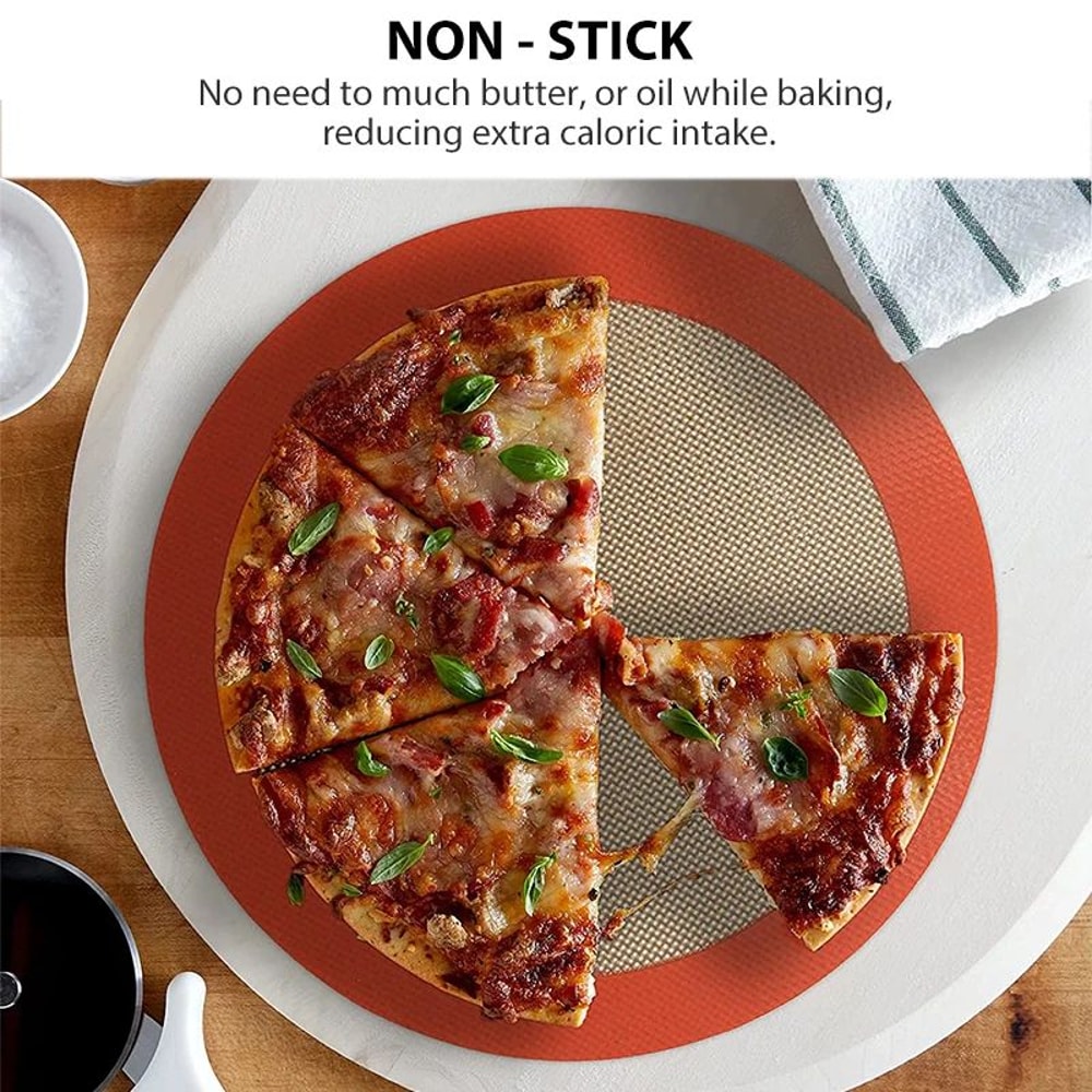 Round Silicone Baking Mat Liner 3