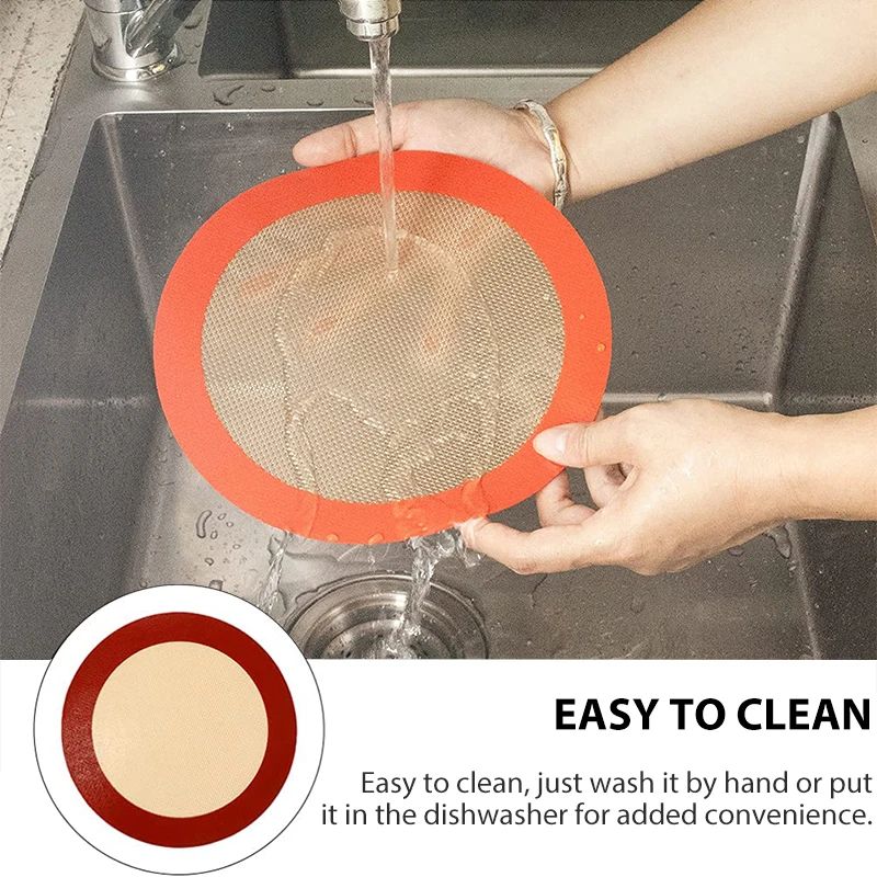 Round Silicone Baking Mat Liner 7