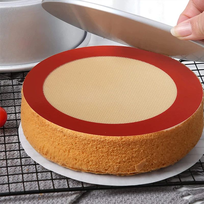 Round Silicone Baking Mat Liner 10