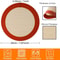 Round Silicone Baking Mat Liner 11