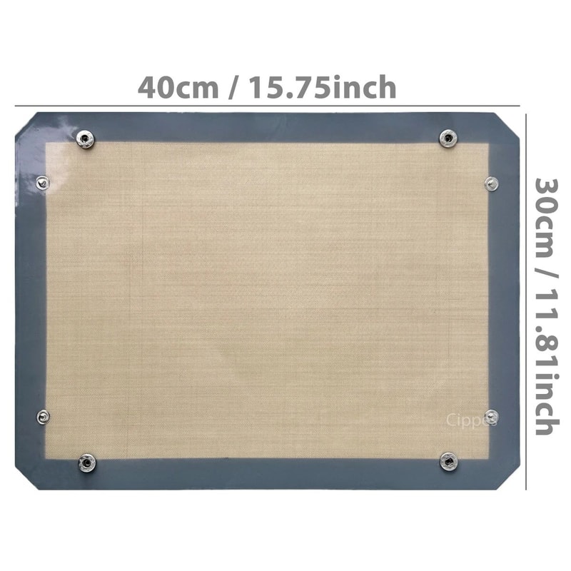 Snap Together Silicone Baking Mat Tray 6