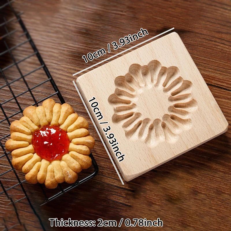 3D Wooden Cookie Cutter Mold 15