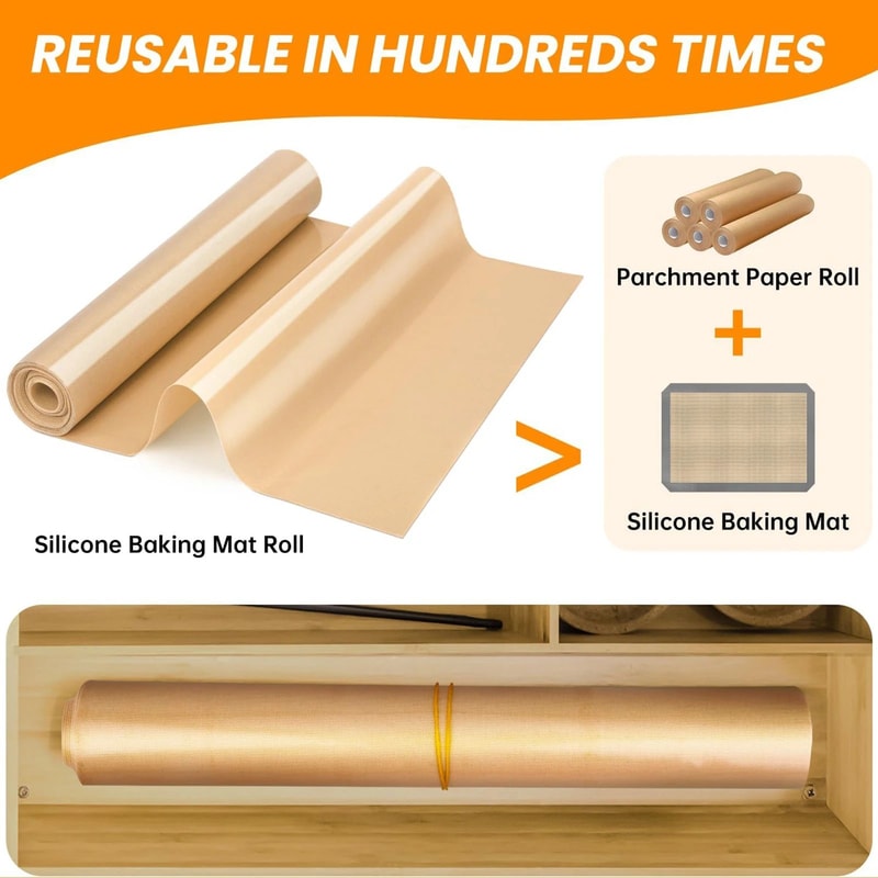 Large Silicone Baking Mat Roll 3