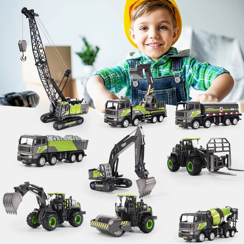 Construction Vehicle Toy Model Set 2