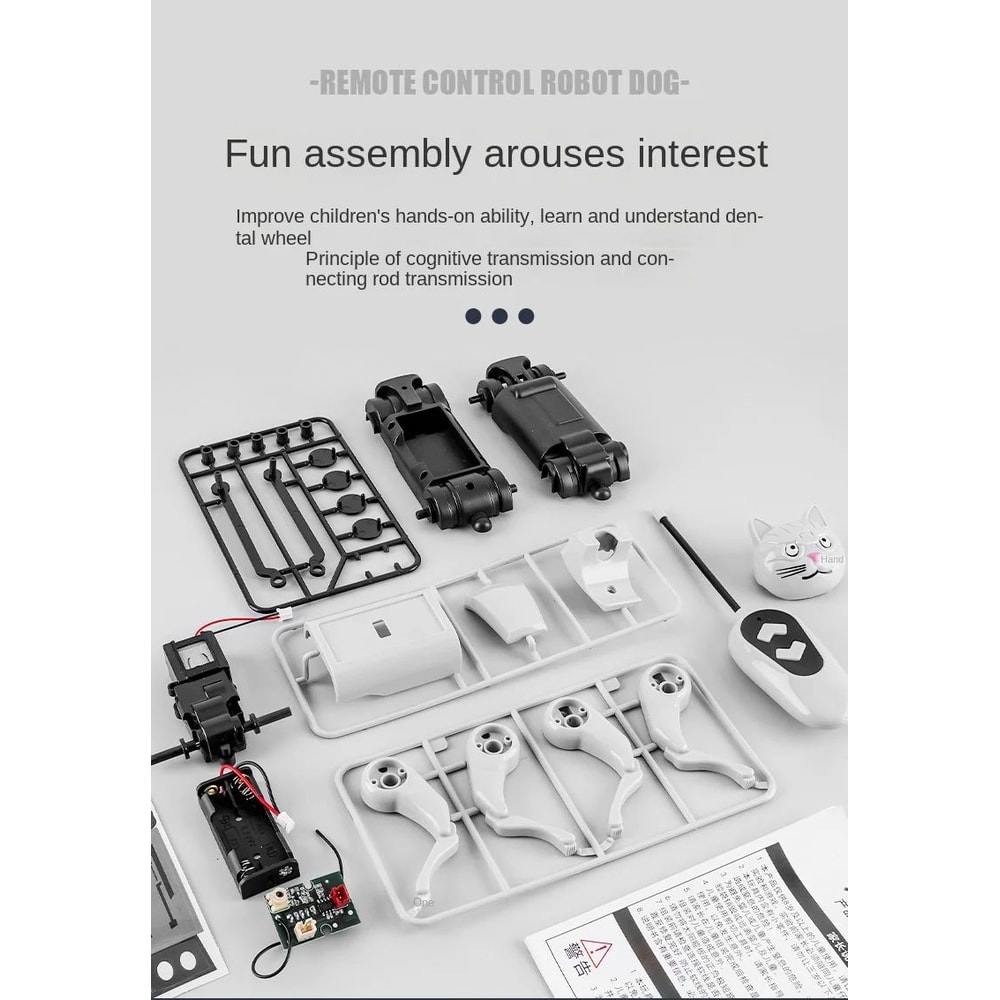 RC Robot Dog DIY Assembly Toy 5