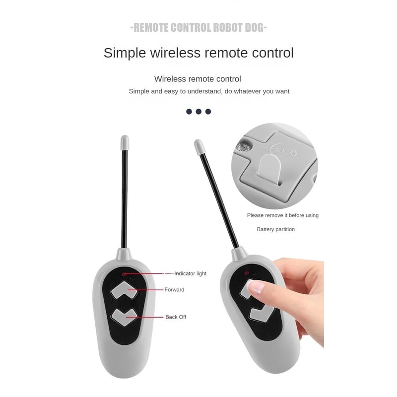 RC Robot Dog DIY Assembly Toy 7