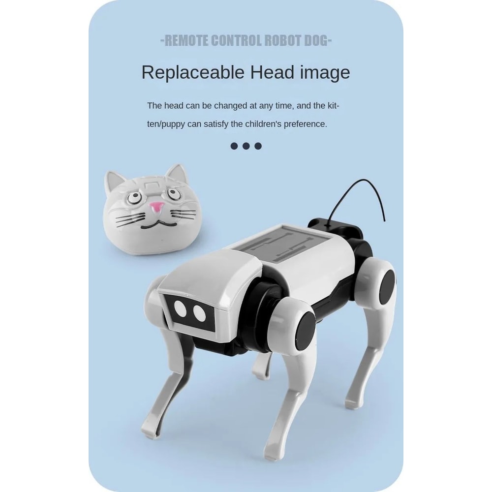 RC Robot Dog DIY Assembly Toy 8