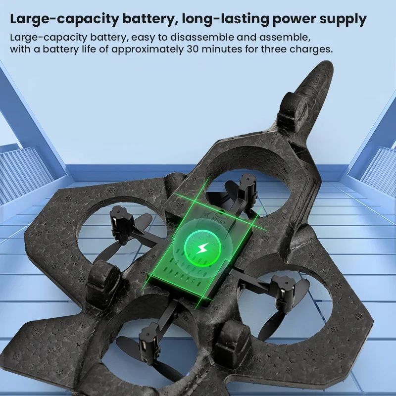 RC Light Up Glider Jet Plane 2