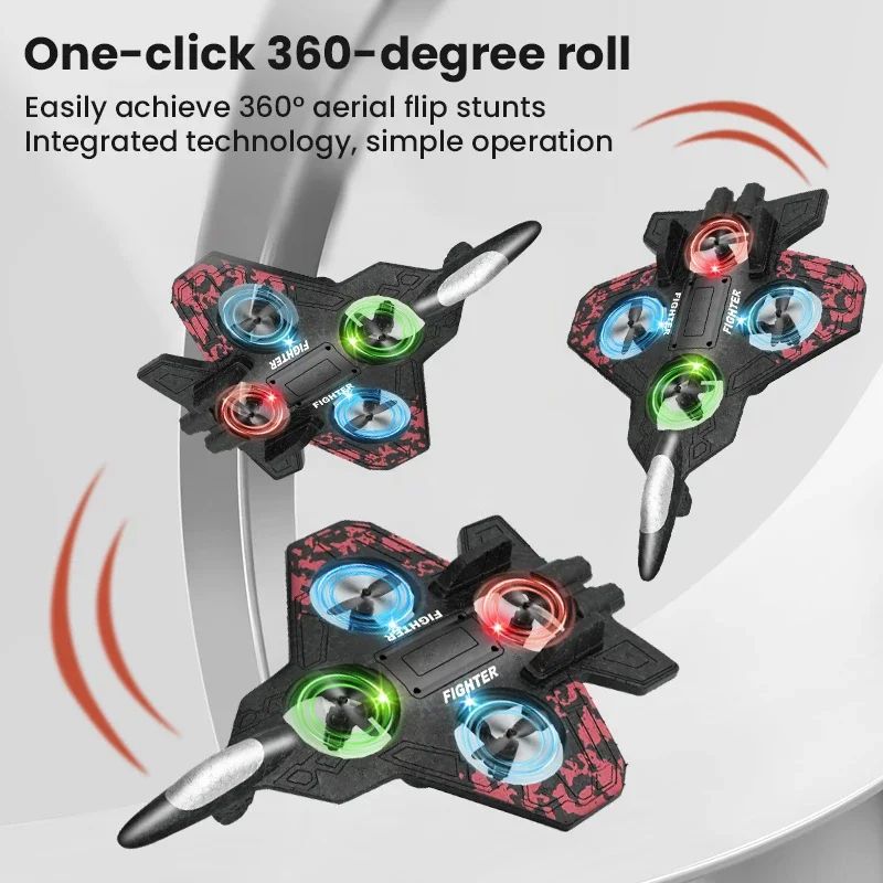 RC Light Up Glider Jet Plane 3