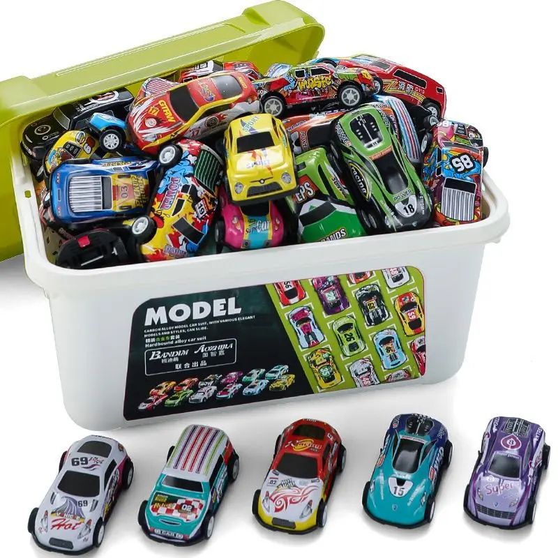 Mini Pull Back Car Toy Set 4