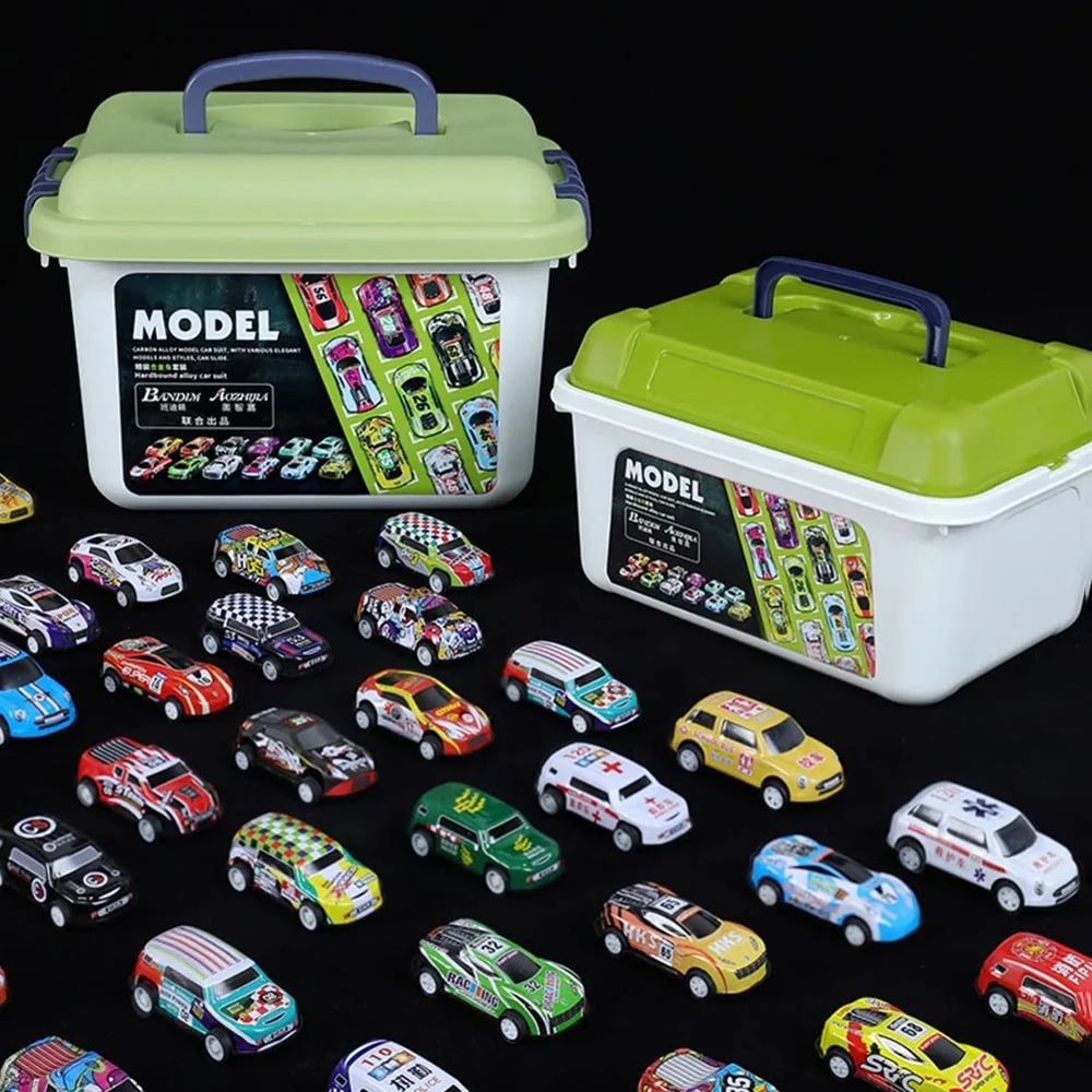 Mini Pull Back Car Toy Set 8