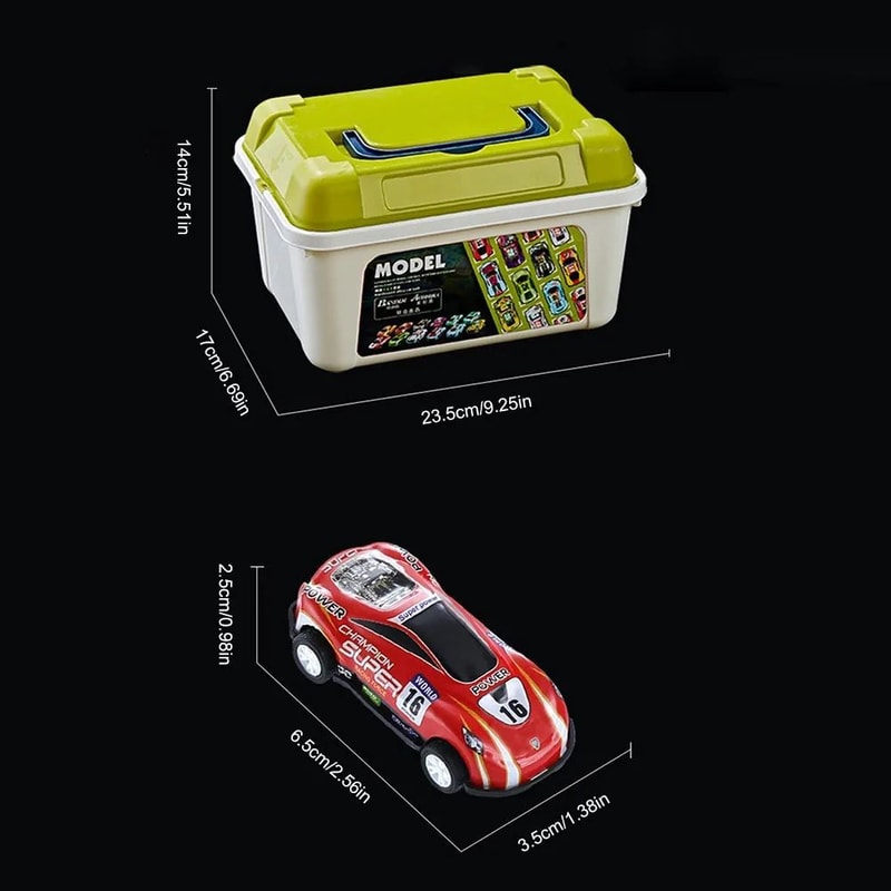 Mini Pull Back Car Toy Set 12