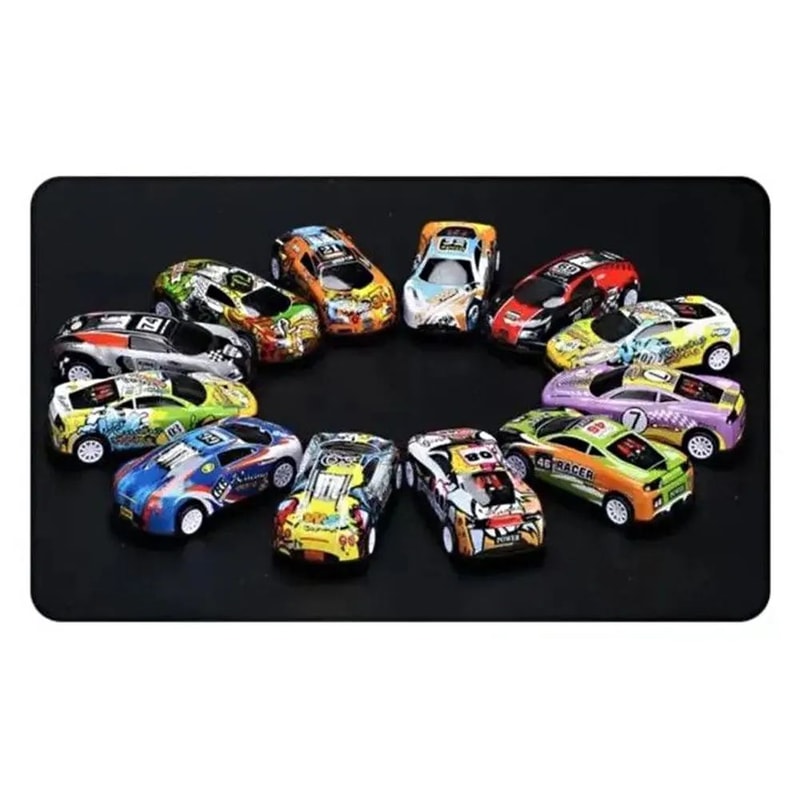 Mini Pull Back Car Toy Set 14