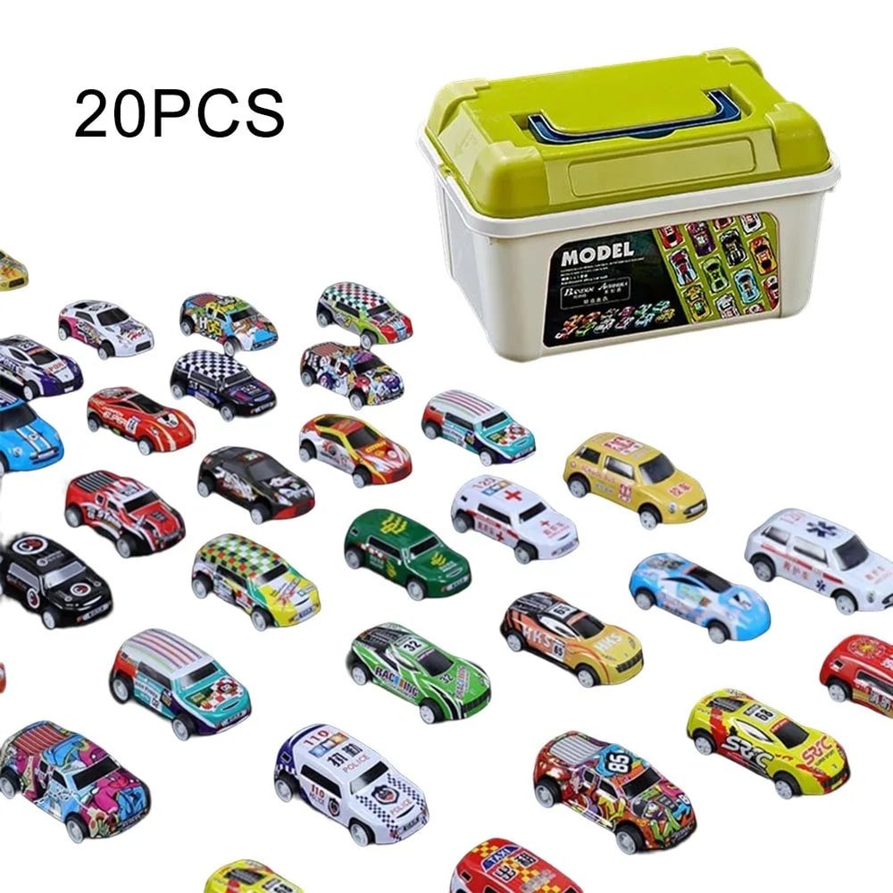 Mini Pull Back Car Toy Set 16