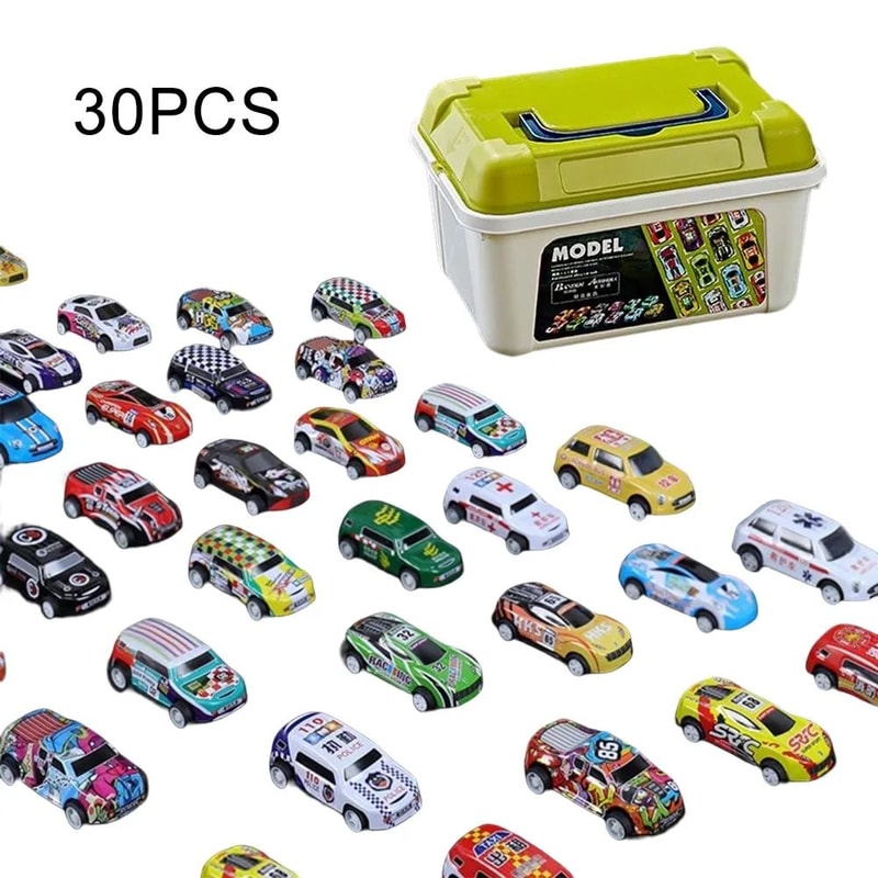 Mini Pull Back Car Toy Set 17