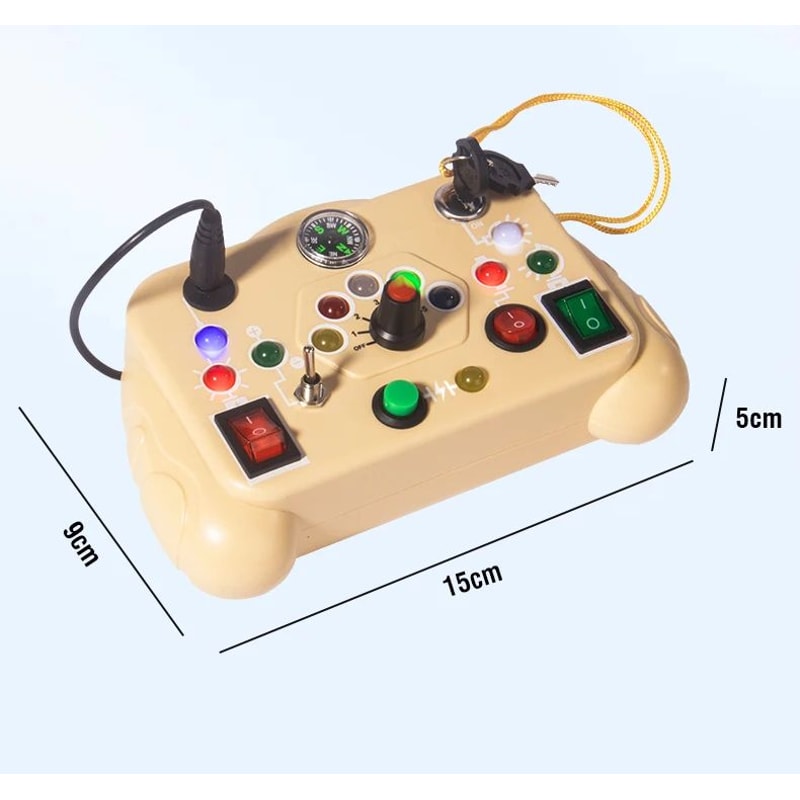 LED Busy Board Sensory Toy 12