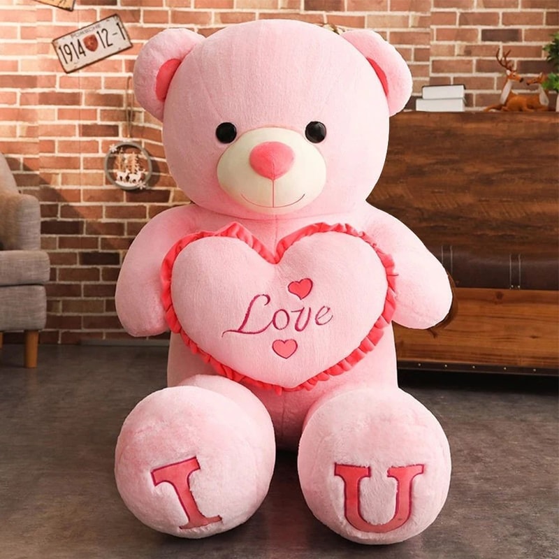 Big I Love You Teddy Bear Plush 5