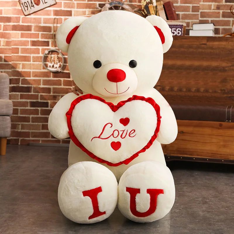 Big I Love You Teddy Bear Plush 3