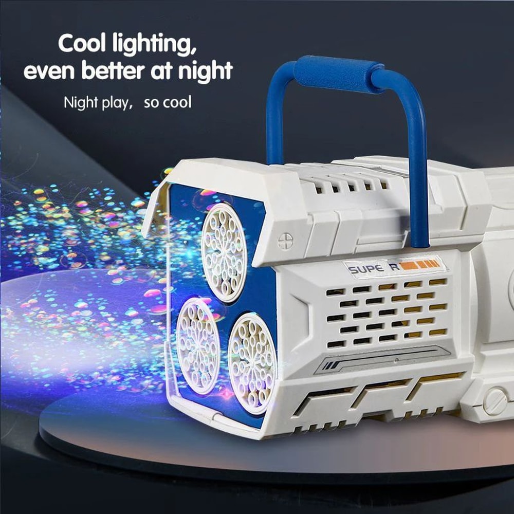LED Bubble Gun Machine Toy 3