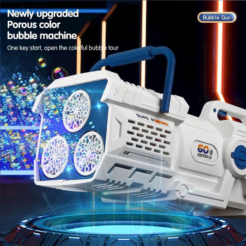 LED Bubble Gun Machine Toy 5