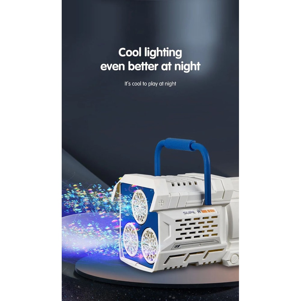 LED Bubble Gun Machine Toy 10