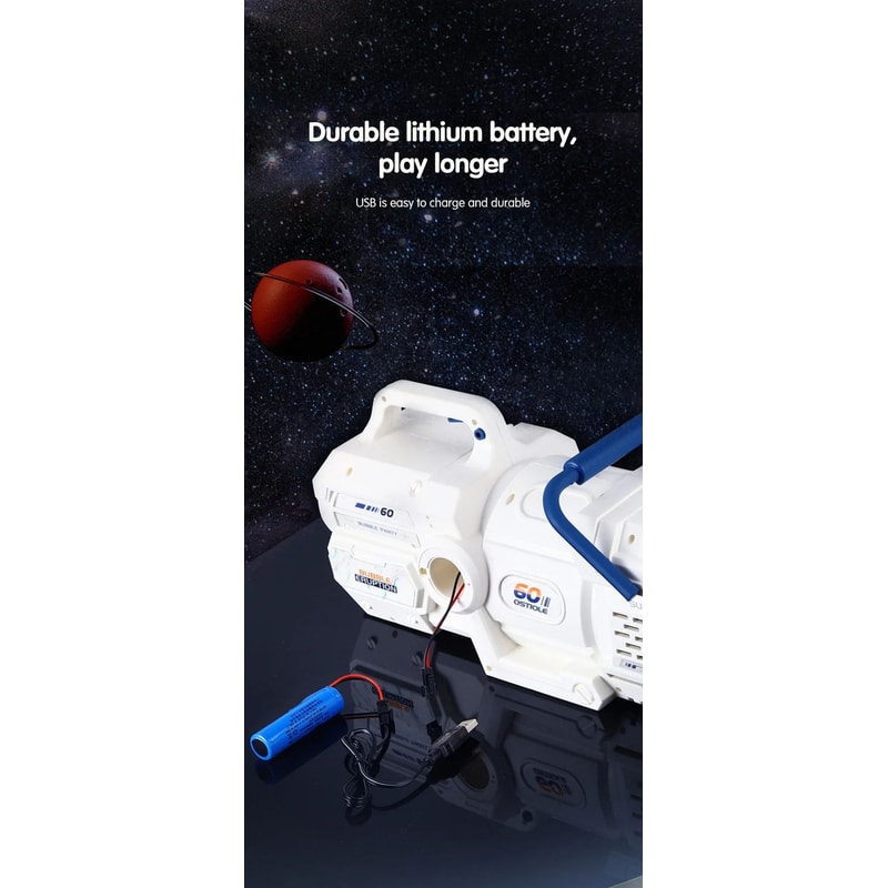 LED Bubble Gun Machine Toy 11