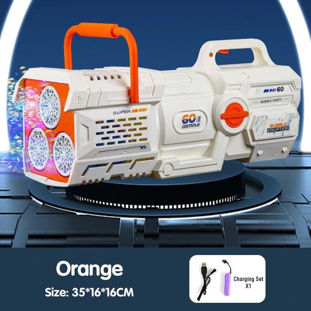 LED Bubble Gun Machine Toy 17