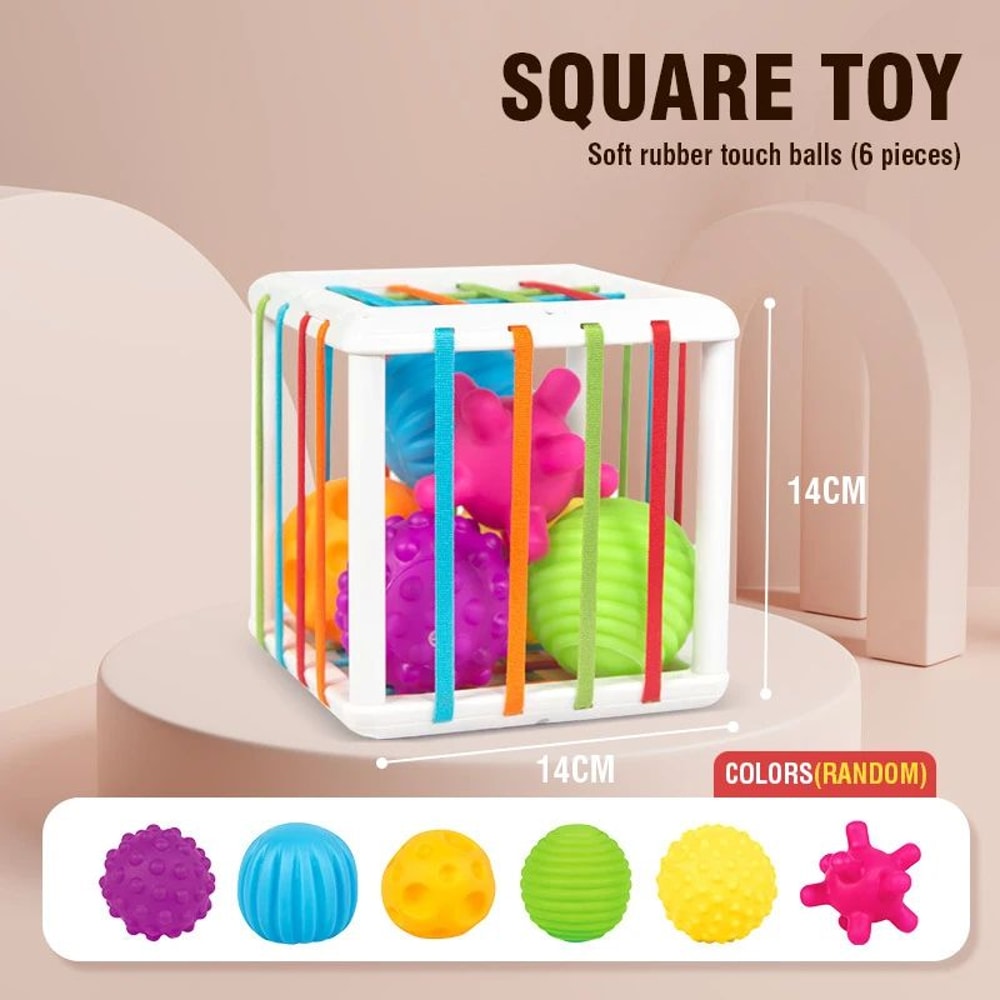 Montessori Shape Sorting Blocks Toy 10