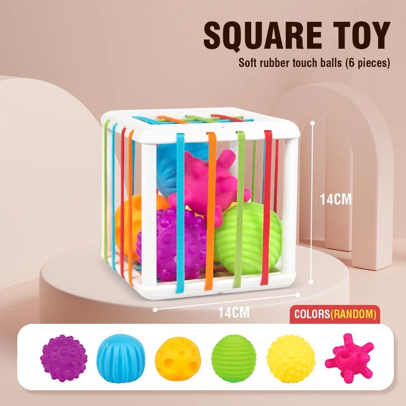 Montessori Shape Sorting Blocks Toy 10