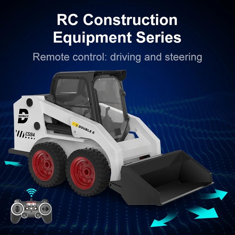 RC Skid Steer Loader Truck Toy 4