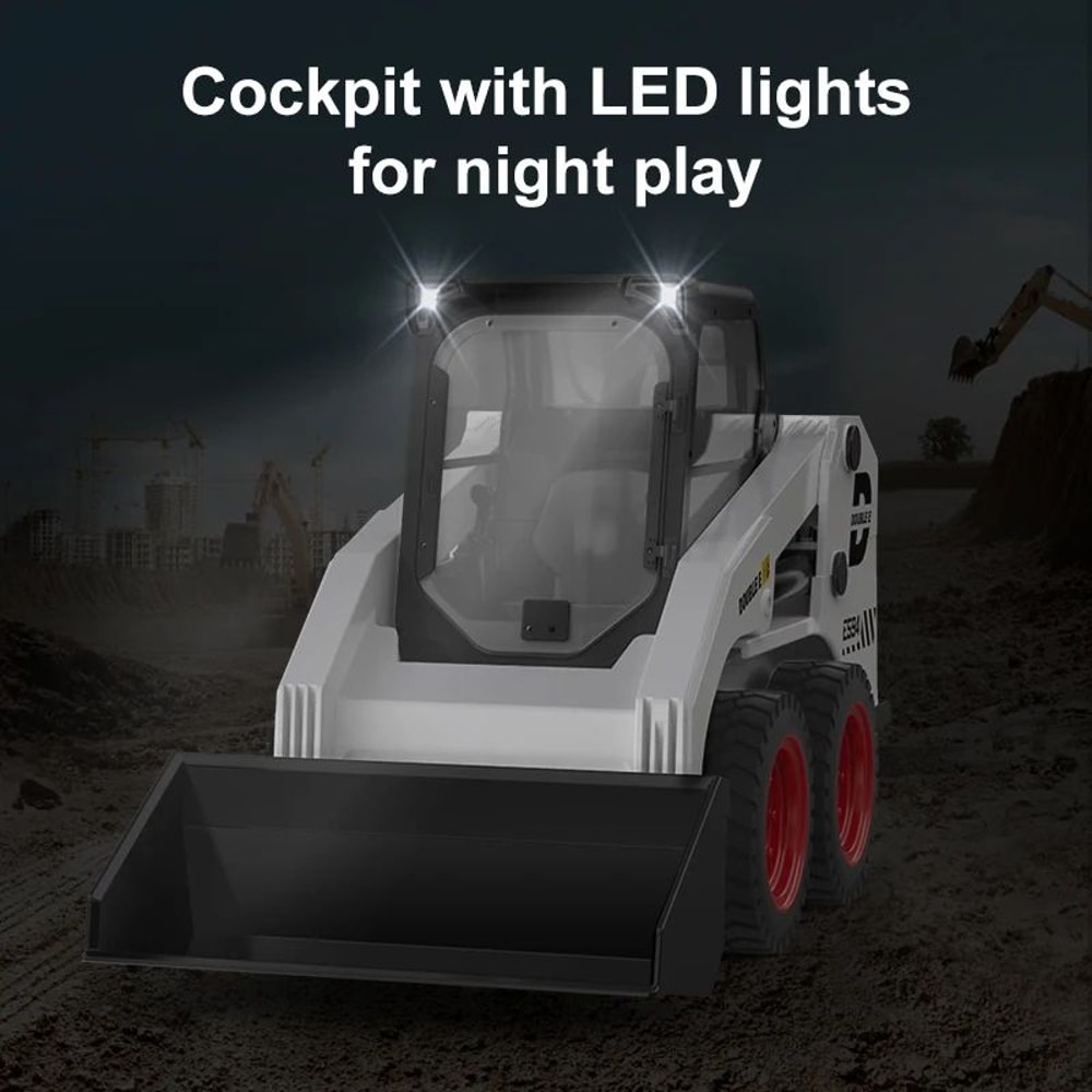 RC Skid Steer Loader Truck Toy 8