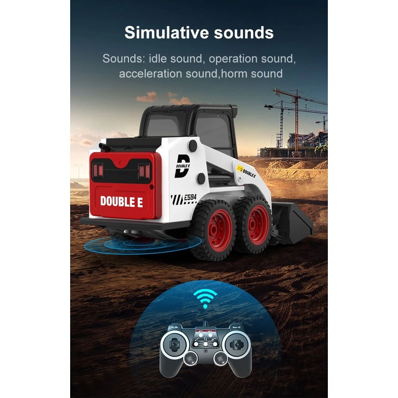 RC Skid Steer Loader Truck Toy 12