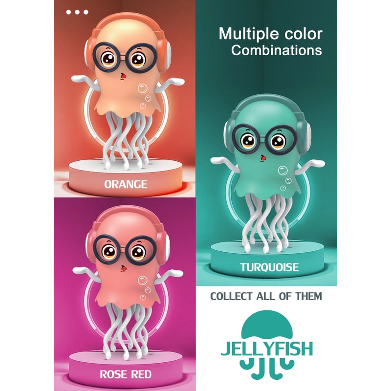 Dancing Jellyfish Light Music Toy 7