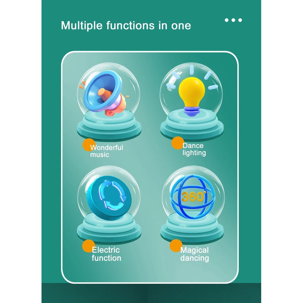 Dancing Jellyfish Light Music Toy 8