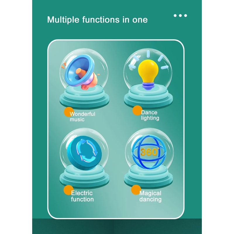 Dancing Jellyfish Light Music Toy 8