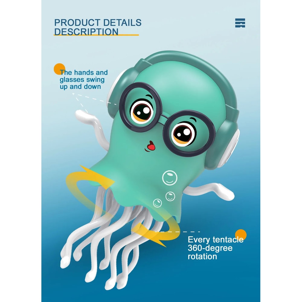 Dancing Jellyfish Light Music Toy 11