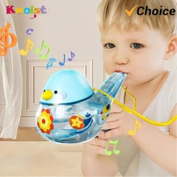 cartoon water bird whistle toy