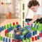 Automatic Domino Train Building Toy 0