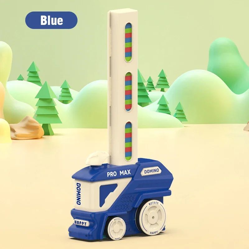 Automatic Domino Train Building Toy 13