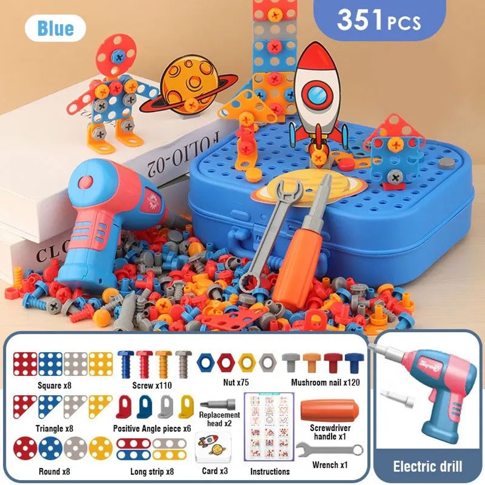 DIY Nut And Bolt Assembly Toy 17