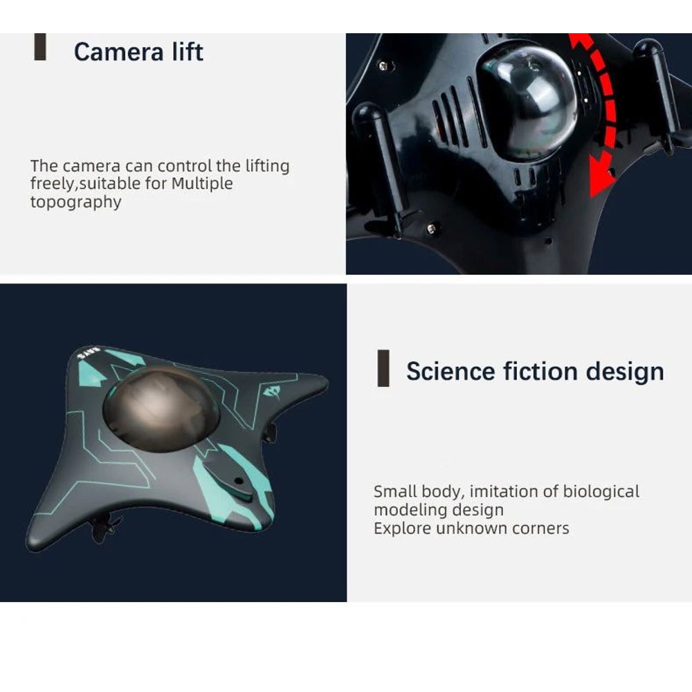 RC Submarine Boat With Camera 1