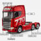 RC Alloy Tractor Trailer Truck 3