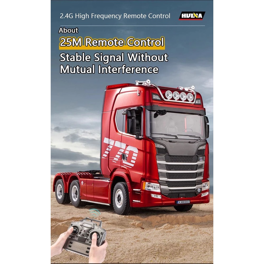 RC Alloy Tractor Trailer Truck 7