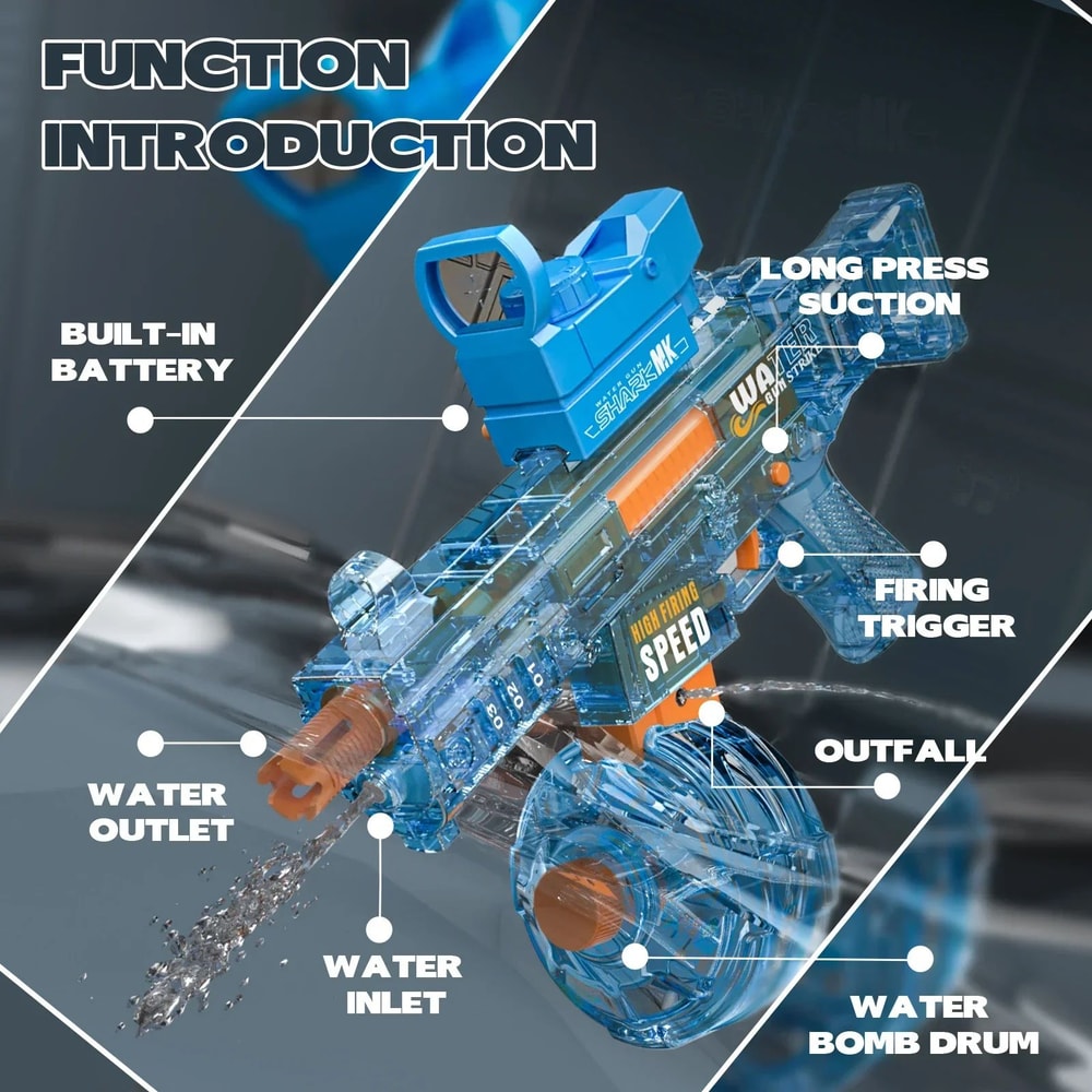 High Pressure Electric Water Gun For Kids 4