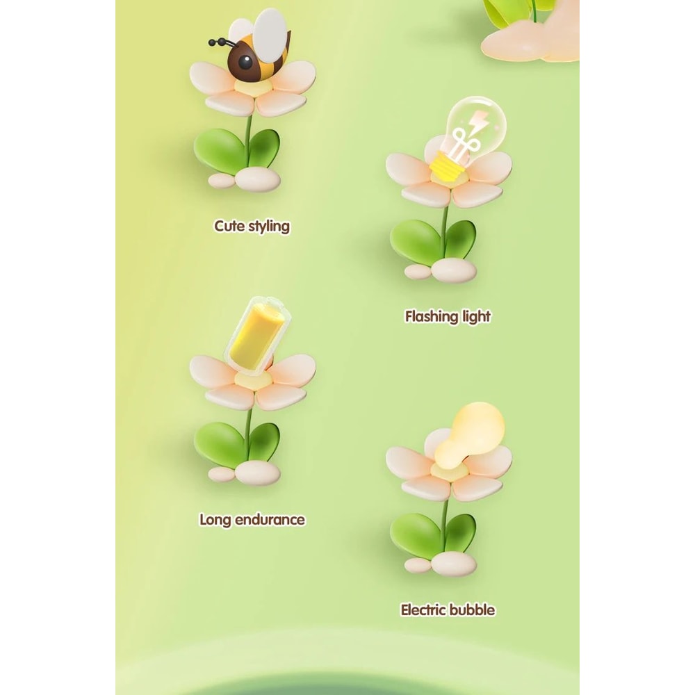 Automatic Light Up Bubble Machine For Kids 7