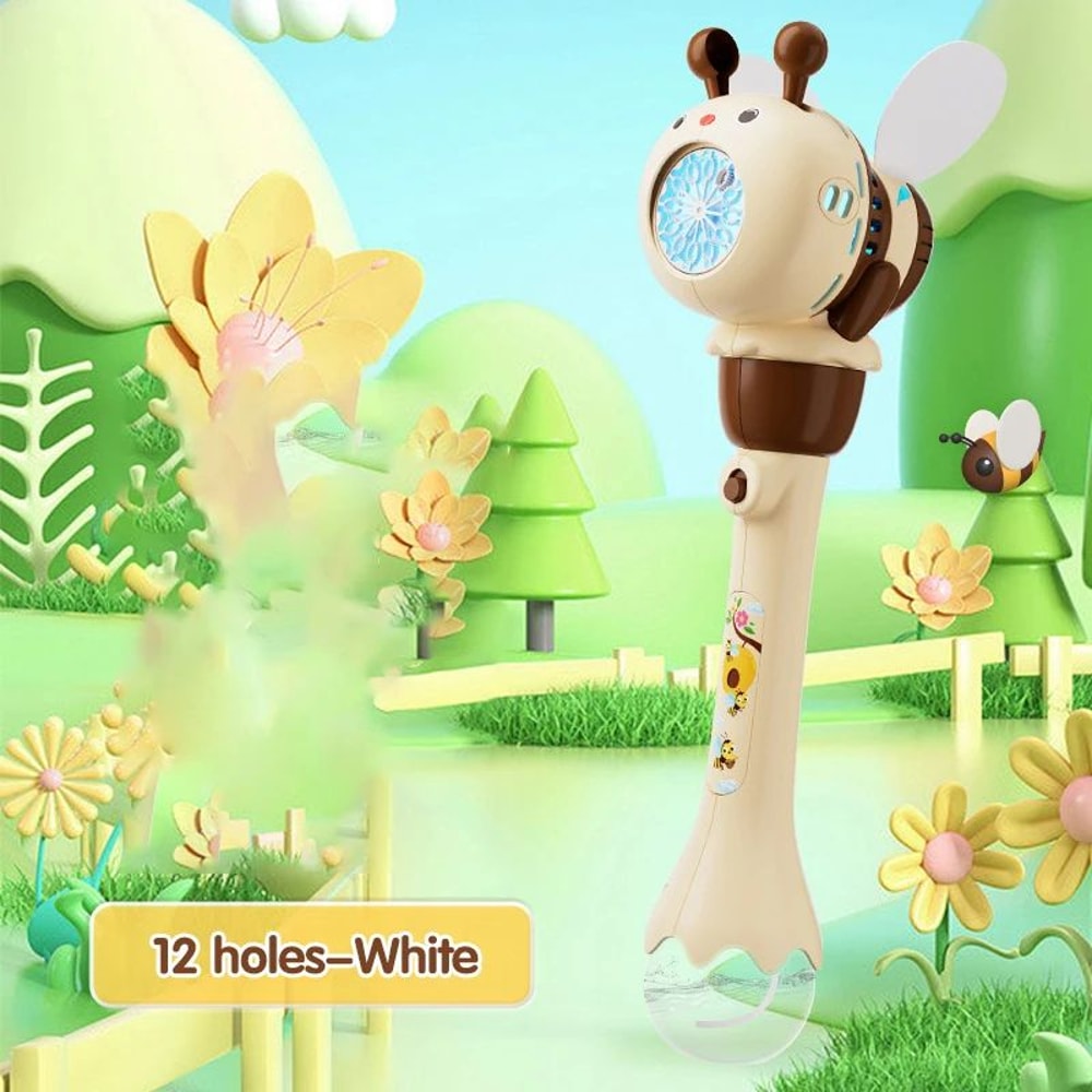 Automatic Light Up Bubble Machine For Kids 12