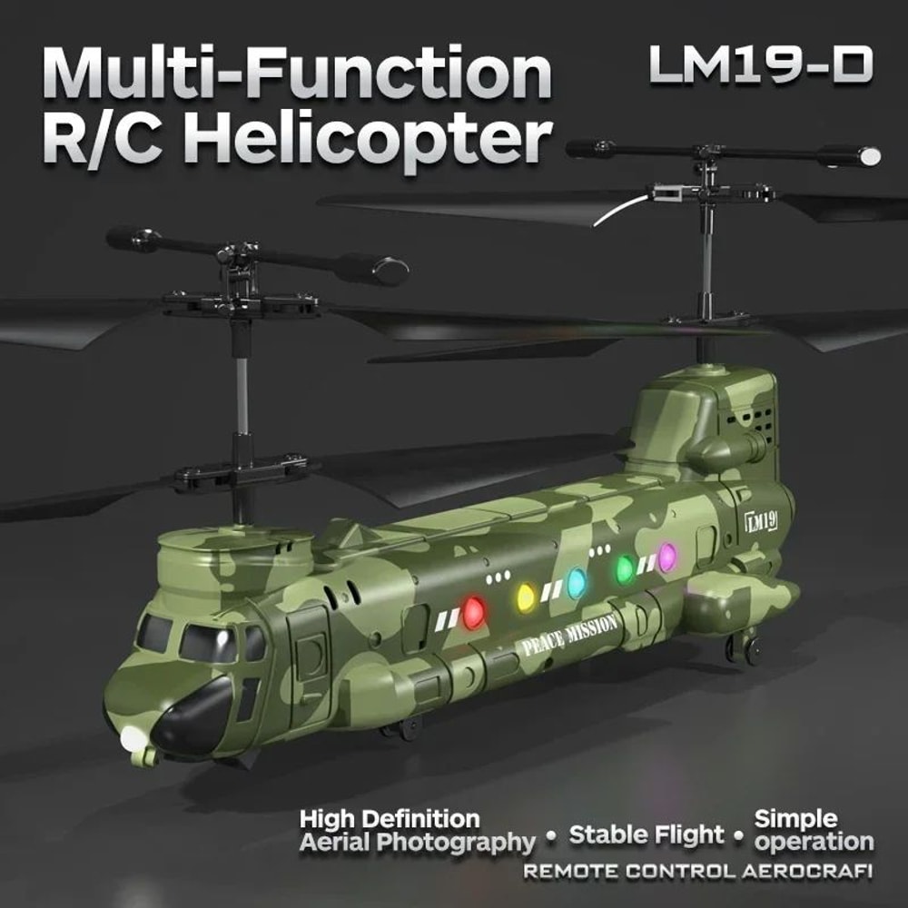 RC Helicopter With Camera And LED Lights 2