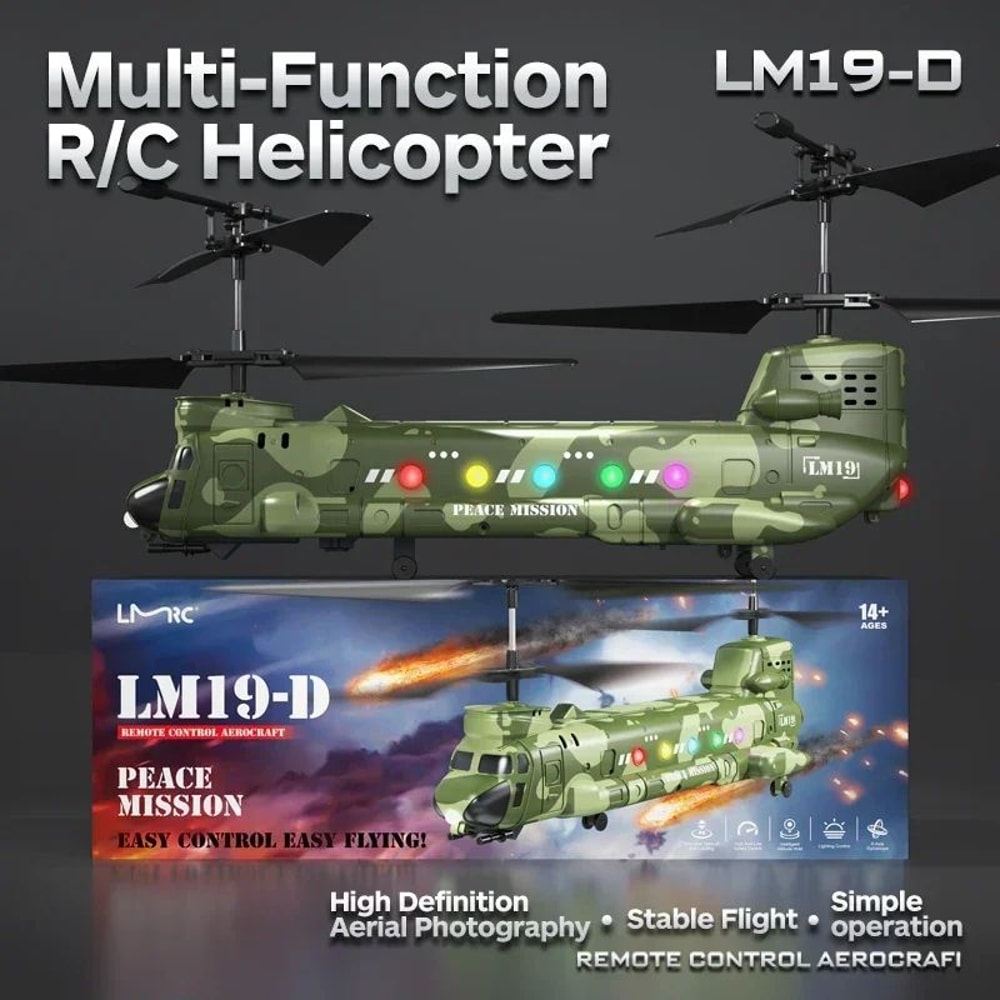 RC Helicopter With Camera And LED Lights 4