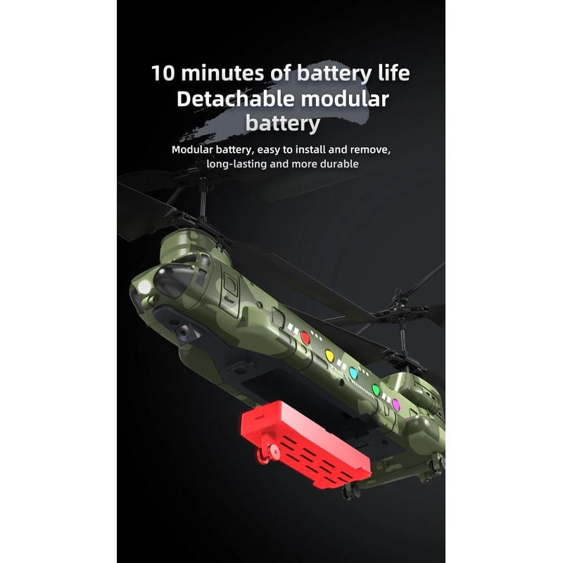 RC Helicopter With Camera And LED Lights 8