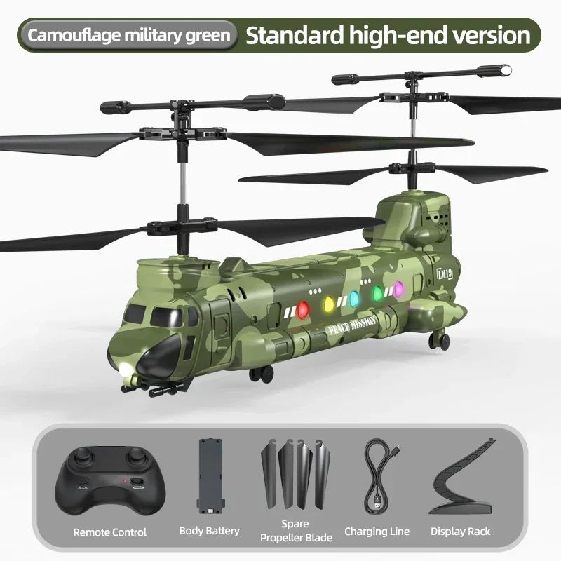 RC Helicopter With Camera And LED Lights 9
